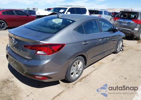 2019 Hyundai Elantra Limited from USA, damaged, VIN 5NPD84LF2KH461126